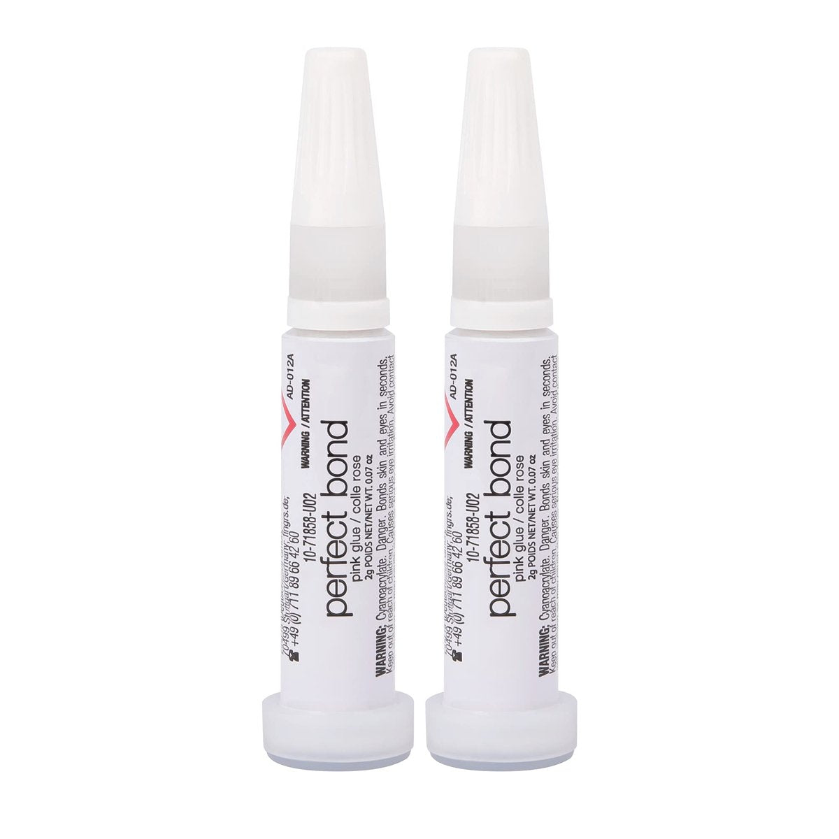 Nailene Perfect Bond Nail Glue – Superstarker Nagelkleber für Acrylnägel, Press-On-Nägel & Reparaturen, schnell trocknend, bis zu 7 Tage Halt, 2er-Pack (2 x 2 g)