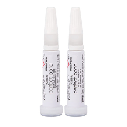 Nailene Perfect Bond Nail Glue – Superstarker Nagelkleber für Acrylnägel, Press-On-Nägel & Reparaturen, schnell trocknend, bis zu 7 Tage Halt, 2er-Pack (2 x 2 g)