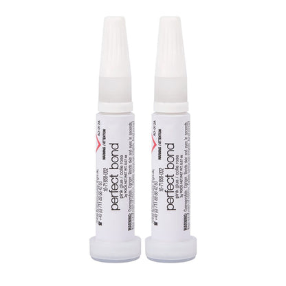 Nailene Perfect Bond Nail Glue – Superstarker Nagelkleber für Acrylnägel, Press-On-Nägel & Reparaturen, schnell trocknend, bis zu 7 Tage Halt, 2er-Pack (2 x 2 g)