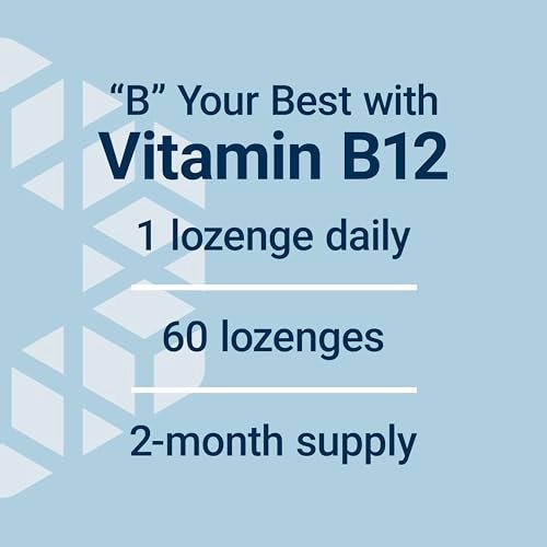Life Extension B12 Elite – 60 Lutschtabletten mit Adenosylcobalamin und Methylcobalamin für Gehirngesundheit und Dopaminproduktion, Nicht-GVO, Glutenfrei, Vegetarisch