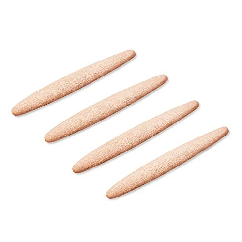 FLEXZENSE Ultra Thin Champagner Gold – 4-teiliges Set zum Schutz vor reizenden Nähten und Riemen