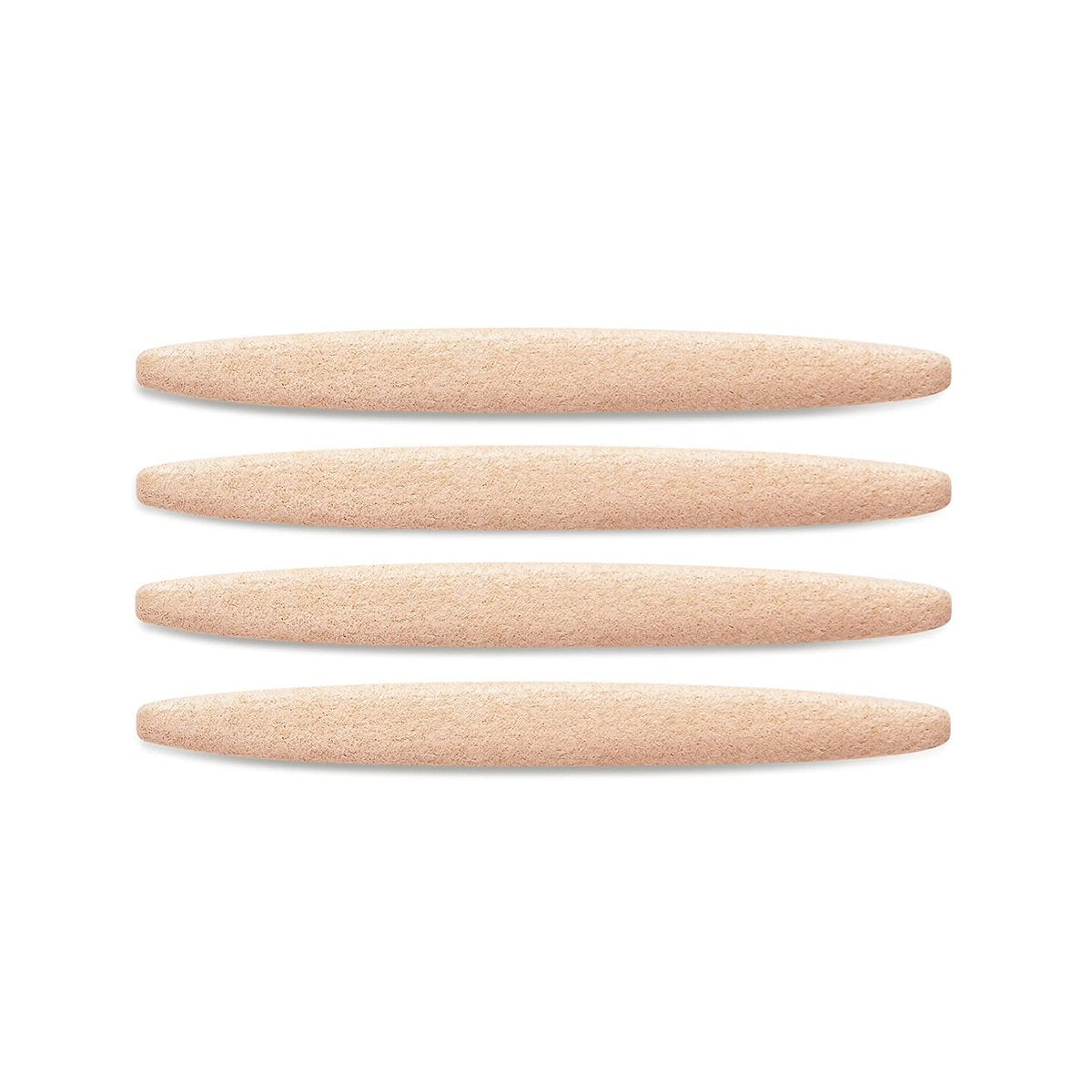FLEXZENSE Ultra Thin Champagner Gold – 4-teiliges Set zum Schutz vor reizenden Nähten und Riemen