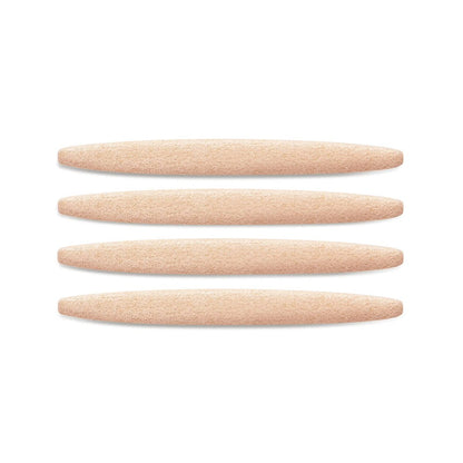 FLEXZENSE Ultra Thin Champagner Gold – 4-teiliges Set zum Schutz vor reizenden Nähten und Riemen