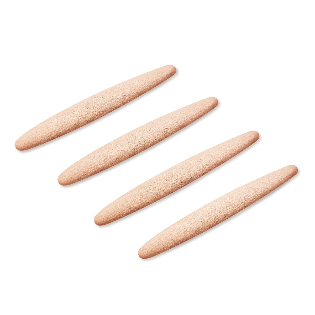 FLEXZENSE Ultra Thin Champagner Gold – 4-teiliges Set zum Schutz vor reizenden Nähten und Riemen