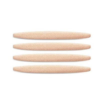 FLEXZENSE Ultra Thin Champagner Gold – 4-teiliges Set zum Schutz vor reizenden Nähten und Riemen