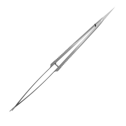 Staleks Pro EXPERT 90 Nagelhaut-Mikroschere – Miniaturklingen – Gerader Griff – Edelstahl – Professionelles Maniküre-Werkzeug