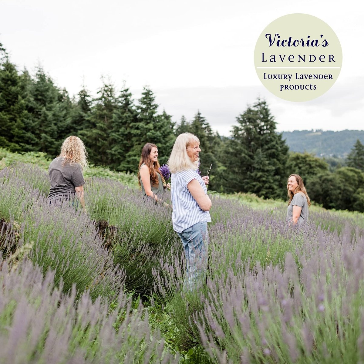 Victoria's Lavender Don’t Bug Me Insektenspray - Natürlicher Insektenschutz für Kinder - Ideal für den Innen- und Außenbereich - DEET-frei mit ätherischen Ölen, Aloe Vera & Eukalyptus - Hergestellt in den USA – 118 ml