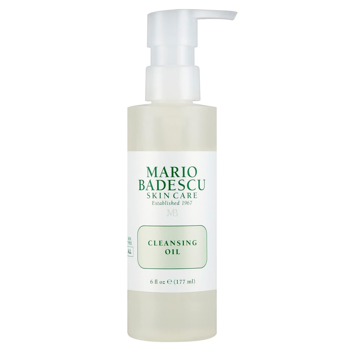 Mario Badescu Reinigungsöl für alle Hauttypen | Leichter 2-in-1 Make-up-Entferner & Reiniger | Angereichert mit pflegenden Ölen | 177 ml