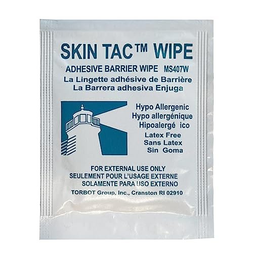 Skin-Tac Haftvermittler-Tücher für Klebeprothesen – 10er Pack