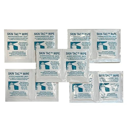 Skin-Tac Haftvermittler-Tücher für Klebeprothesen – 10er Pack
