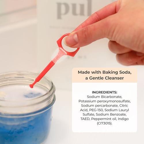 PUL Retainer Reinigungstabletten – Aligner Reiniger für Invisalign und durchsichtige Zahnschienen, tägliche Retainer Reinigungstabletten und Zahnprothesen Reiniger – entfernt Geruch, Verfärbungen und Plaque – 30-Tage-Vorrat