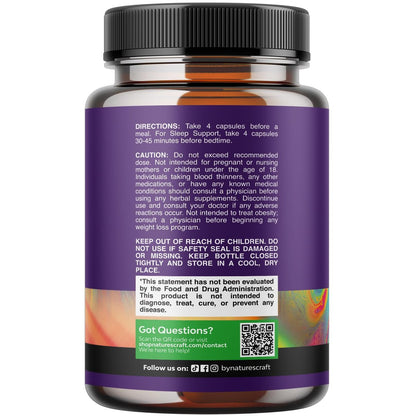 Reines Magnesiumglycinat 400 mg pro Portion – Vegane, hoch bioverfügbare Kapseln für Frauen und Männer – Unterstützt Stimmung, Schlaf und Entspannung – 120 Kapseln