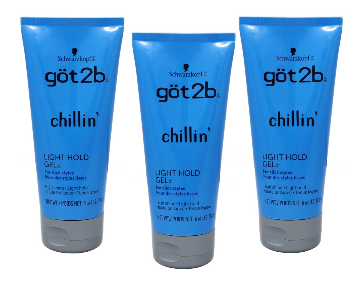 Got 2B Chillin Gel Leichter Halt 6 Unzen (3er-Pack)