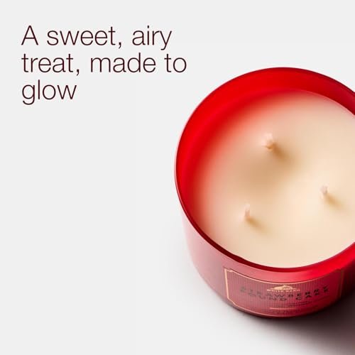 Bath & Body Works Erdbeer-Käsekuchen 3-Docht-Kerze – Duftkerze für Zuhause – Lang anhaltender, raumfüllender Duft – Hohe Duftölkonzentration – Sojawachsmischung