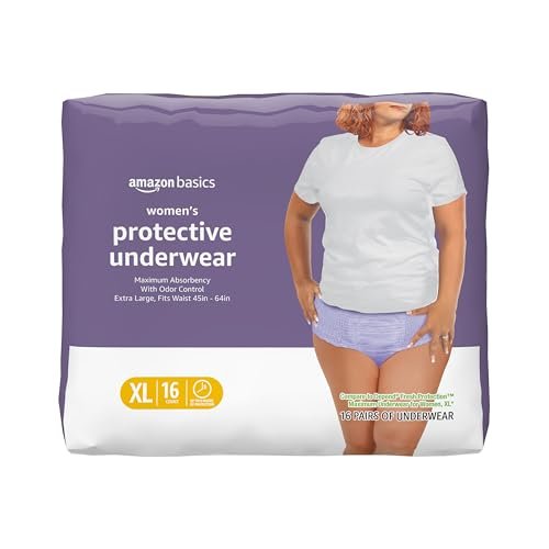 Postpartale Inkontinenz-Einlagen für Damen, Maximale Saugfähigkeit, Frischeschutz, Auslaufschutz, Odorkontrolle, Weicher Komfort, Einweg, X-Large, Lavendel, 16 Stück