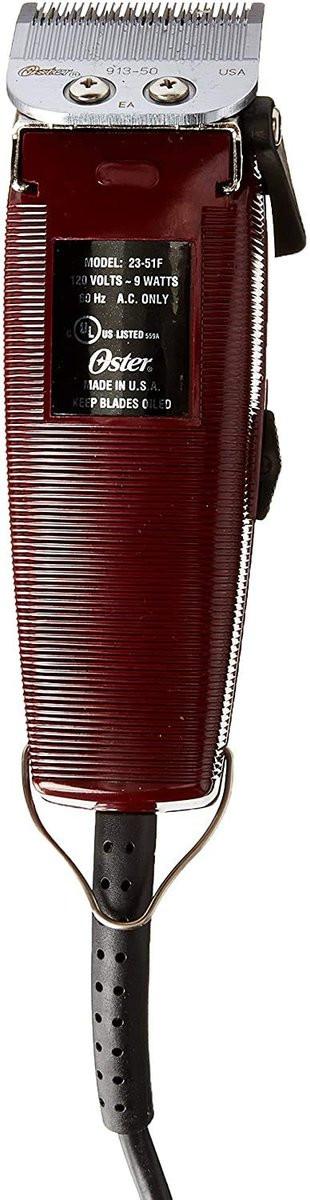 Oster Fast Feed Verstellbarer Pivot-Motor-Haarschneider 76023-510 mit 8-teiligem Aufsteckkamm-Set und Nackenbürste