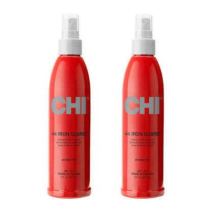 CHI 44 Iron Guard Thermal Protection Spray - Hitzeschutzspray für Haare, 2er-Pack (2 x 237 ml)