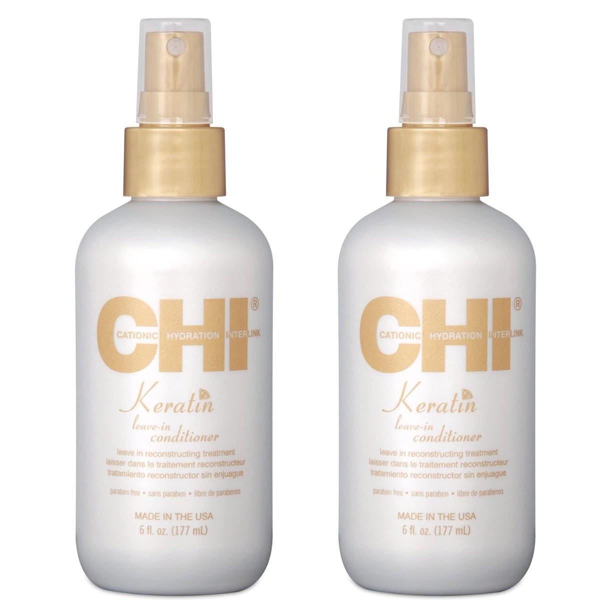 CHI Keratin Leave-in Conditioner, Weiß, 12 oz, 2er-Pack