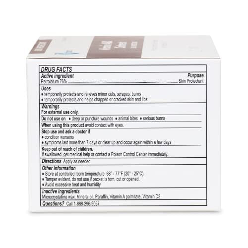 Globe Vitamin A & D Salbe, 144er-Packung (5g Portionspackungen) – Erste Hilfe & Hautschutz mit Lanolin und Petrolatum