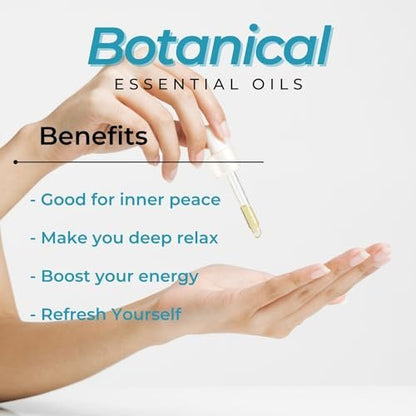 Benatu Ätherische Öle Set – 5er Pack Entspannungsdüfte für Aromatherapie, Diffuser, Massage & Körperpflege (Dream, Breathe, Balance, Stress, Thief)