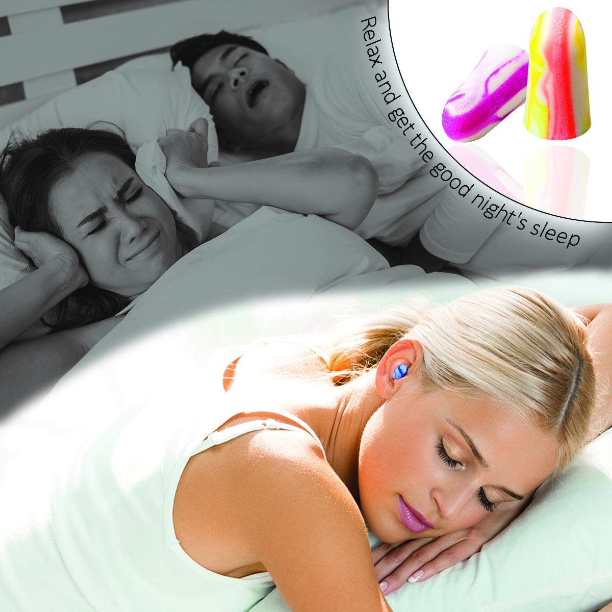 MOLDEX Softies® Schaumstoff-Ohrstöpsel – 33 dB höchste NRR, Mehrfarbig, 60 Paar
