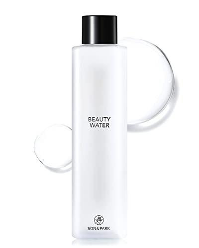 Son&Park Beauty Water 340ml – Tägliches Reinigungswasser & Peeling-Toner mit Rosenwasser, Hamamelis & Lavendelöl – Feuchtigkeitsspendender Hautbooster, Ölkontrolle