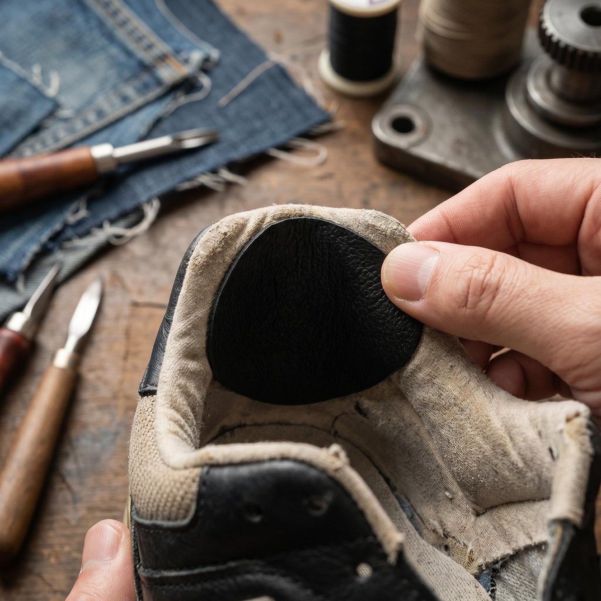 HTZNHXT Schuhabsatz-Reparatur, 4 Paar Klebepolster für Innenschuhabsätze für Sneaker-Löcher