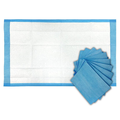 BodyMed Einweg-Unterlagen für Inkontinenz, 58 x 91 cm, 10 Stück, Standard Saugfähigkeit – Diskret, atmungsaktiv und leicht – Ideal für Erwachsene, Kinder, Senioren und Haustiere