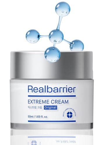 Real Barrier Extreme Cream | Koreanische Feuchtigkeitscreme für empfindliche Haut | Reichhaltige Gesichtslotion mit Hyaluronsäure und Ceramiden | 50 ml