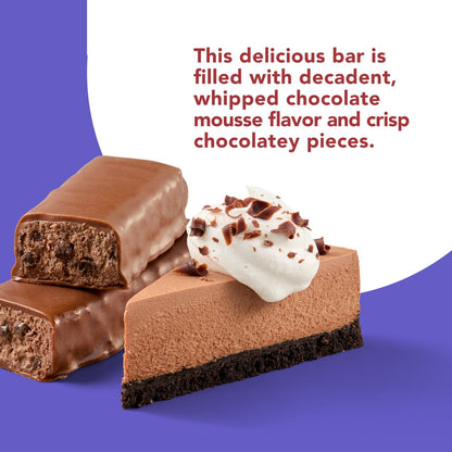 think! Delight Keto Protein Riegel – Schokoladen-Mousse-Kuchen, 10er Pack, Low Carb, Glutenfrei