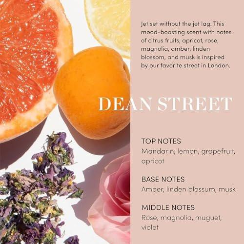 OUAI Hand Wash & Hand Lotion Set, Dean Street Duft – Feuchtigkeitsspendend & Peeling-Wirkung bei täglicher Anwendung – mit Jojobaestern, Avocado- & Rosenöl (je 473 ml)