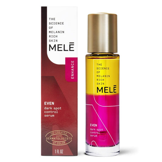 MELE Even Dark Spot Serum – Reduziert dunkle Flecken, ungleichmäßigen Teint und Alterserscheinungen mit Niacinamid, Vitamin E und Pro-Retinol, 30 ml