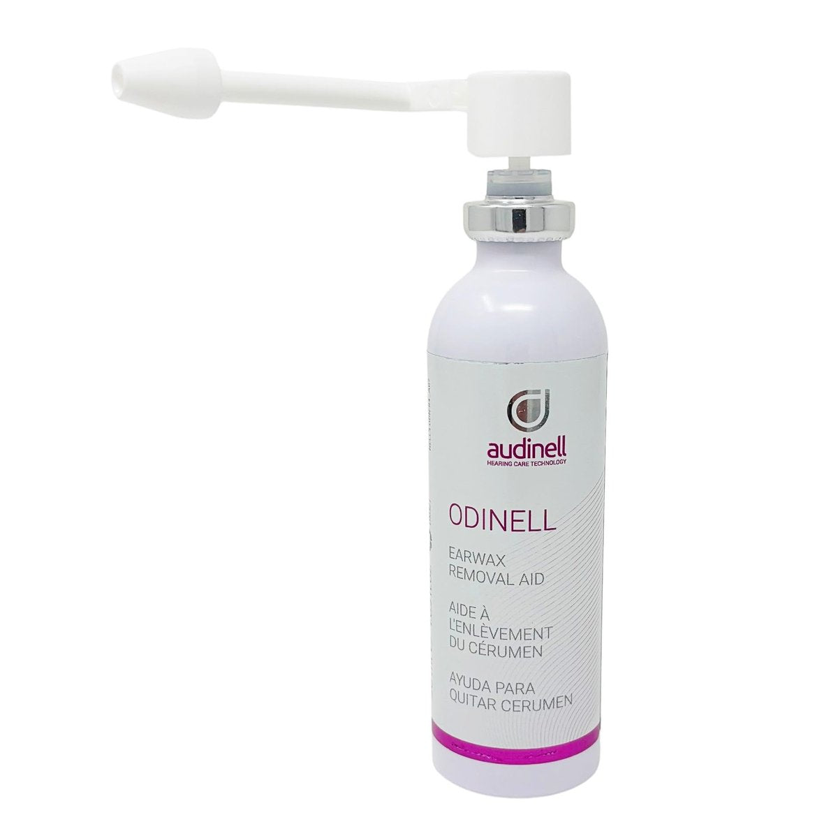 Audinell Ohrenreiniger Spray (50 ml) | Ohrenspray zur sanften Reinigung | Beruhigt und beugt Reizungen vor | Ersatz für Wattestäbchen, Ohrenkerzen & Co. | Für alle Altersgruppen geeignet