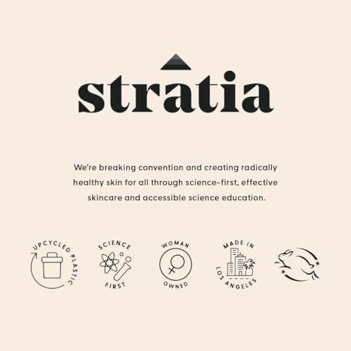 Stratia Night Shift Retinol Creme – Anti-Aging Gesichtscreme für glatte, strahlende Haut, feuchtigkeitsspendende & sanfte Lotion für alle Hauttypen, 50 ml