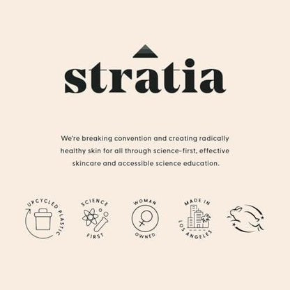 Stratia Night Shift Retinol Creme – Anti-Aging Gesichtscreme für glatte, strahlende Haut, feuchtigkeitsspendende & sanfte Lotion für alle Hauttypen, 50 ml