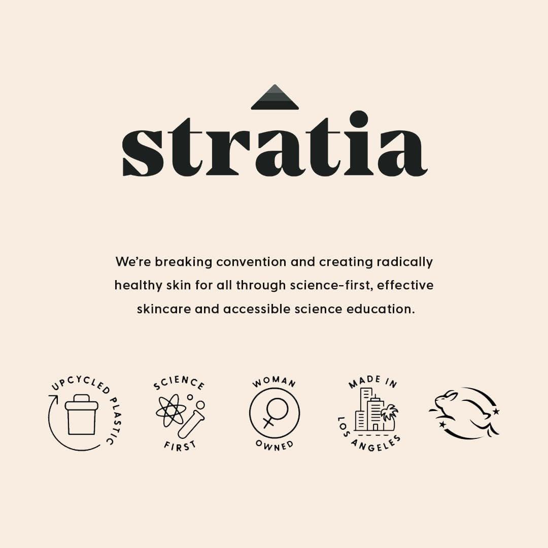 Stratia Night Shift Retinol Creme – Anti-Aging Gesichtscreme für glatte, strahlende Haut, feuchtigkeitsspendende & sanfte Lotion für alle Hauttypen, 50 ml