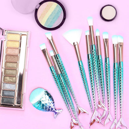 11-teiliges Make-up-Pinselset von HOFASON – Perfekt für Teenager, Kinder und Frauen als Geschenkidee
