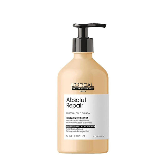 L'Oréal Professionnel Paris Absolut Repair Conditioner – Nährende Proteinpflege für trockenes, geschädigtes Haar, repariert Schäden und verleiht Glanz