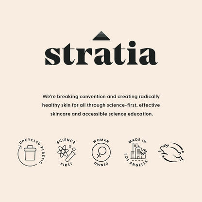 Stratia Soft Touch Dark Spot Corrector mit 10% Mandelsäure Serum – Fältchen, Hauttextur & Unreinheiten – Kollagen-Booster, AHA-Peeling und Porenverfeinerer, 38,5 ml
