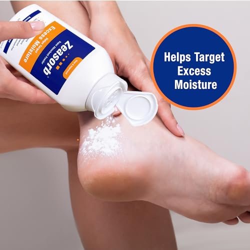 Zeasorb Prevention – Super absorbentes Puder gegen Feuchtigkeit, Scheuern und Juckreiz, 70 g