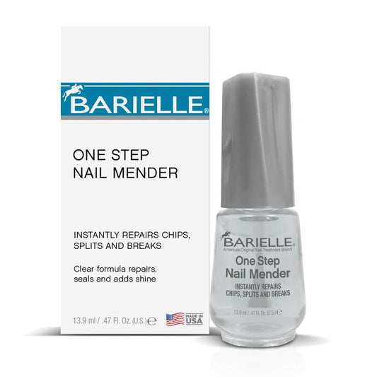 Barielle One Step Nagelreparatur 0,47 oz – Repariert gespaltene, abgebrochene und beschädigte Nägel – Transparent