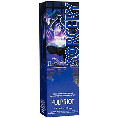 Pulp Riot Semi-Permanente Haarfarbe 4oz – Sorcery, 118 ml (1er Pack)
