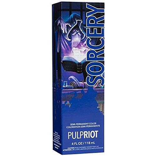 Pulp Riot Semi-Permanente Haarfarbe 4oz – Sorcery, 118 ml (1er Pack)