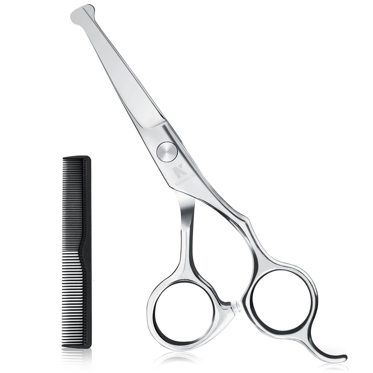 K KaCaKaCa 6,1 Zoll Haarschneideschere für Kinder – Sicher abgerundete Spitzen, professionelle Haarschneideschere für Babys, Kleinkinder, Kinder, Frauen und Männer, Friseur, Salon und Zuhause