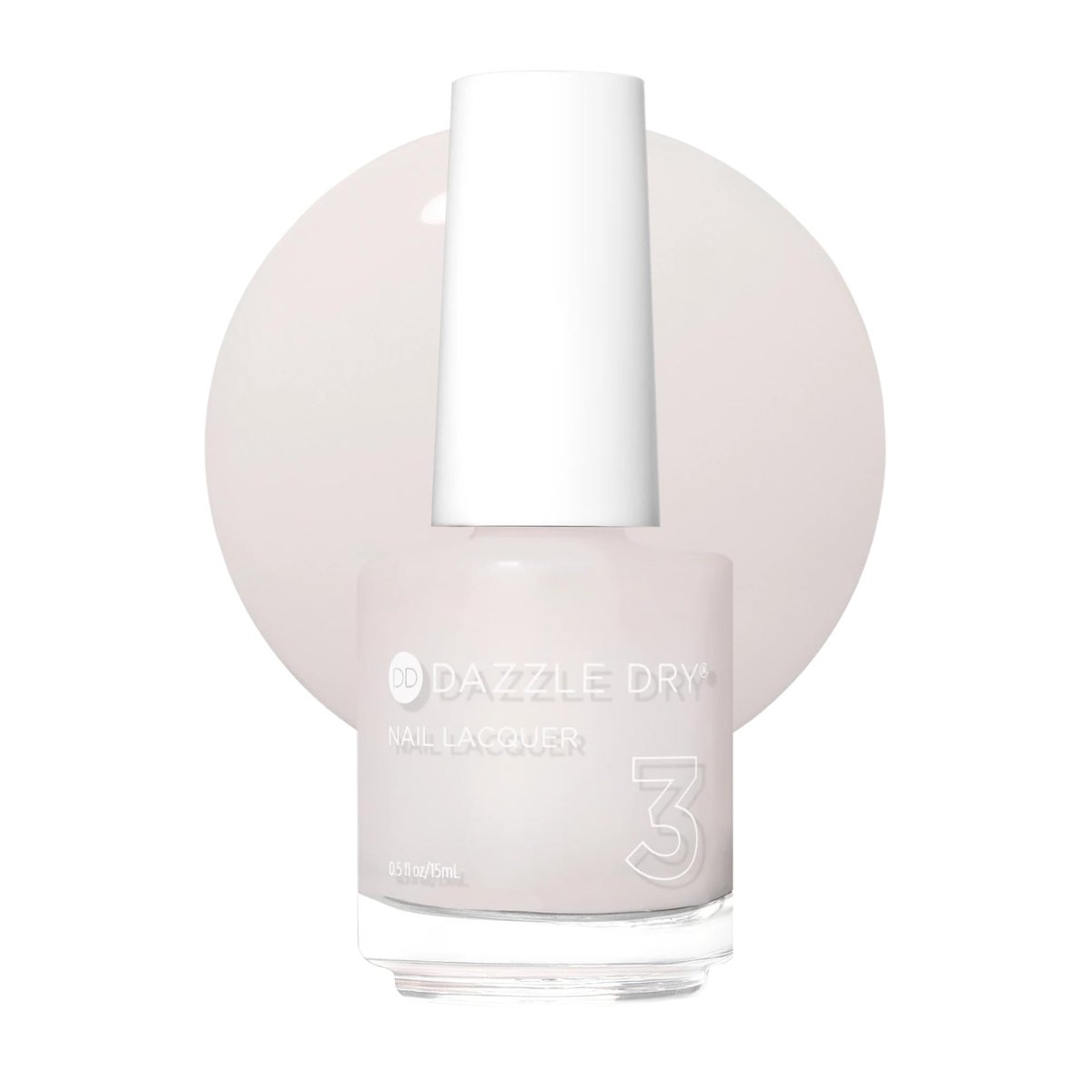 Dazzle Dry Base Coat – Schritt 2 – Schnelltrocknender transparenter Unterlack für langanhaltende, ungiftige Maniküre (15 ml)