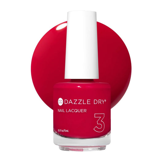 Dazzle Dry Nagellack (Schritt 3) - The Duchess - Leuchtendes Erdbeerrosa, Volldeckungscreme (0,5 fl oz)