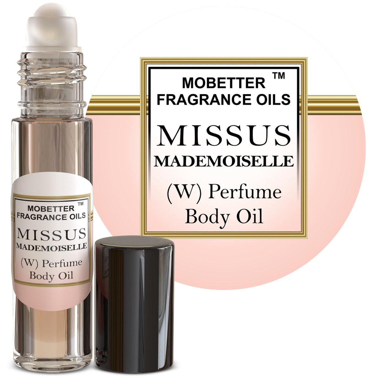 MOBETTER FRAGRANCE OILS Missus Mademoiselle Parfüm Körperöl für Frauen - 0,33 Fl Oz