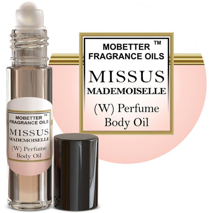 MOBETTER FRAGRANCE OILS Missus Mademoiselle Parfüm Körperöl für Frauen - 0,33 Fl Oz
