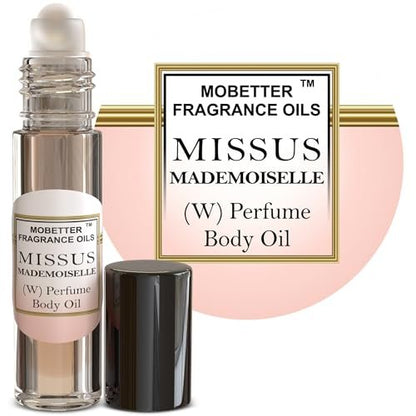 MOBETTER FRAGRANCE OILS Missus Mademoiselle Parfüm Körperöl für Frauen - 0,33 Fl Oz