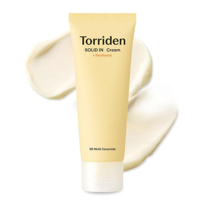 Torriden SOLID IN Ceramide Cream 70ml – Ceramid-Feuchtigkeitscreme für eine gesunde Hautbarriere, beruhigend und pflegend mit 5 Ceramiden, Allantoin und Panthenol